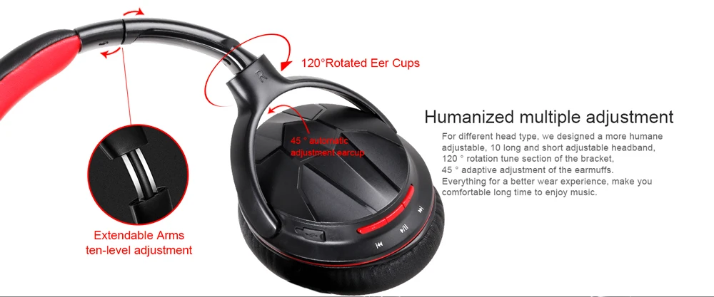 Mixcder hd501 Беспроводные наушники с Bluetooth наушники-вкладыши Handsfree с микрофоном для ПК смартфонов игр