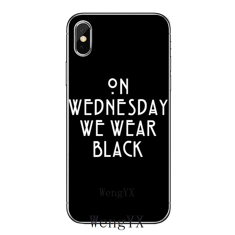 Тонкий мягкий чехол для Apple iPhone X, XR, XS Max, 8, 7, 6s, 6 plus, SE, 5S, 5c, 5, 4S, 4 - Цвет: horror-story-A-02