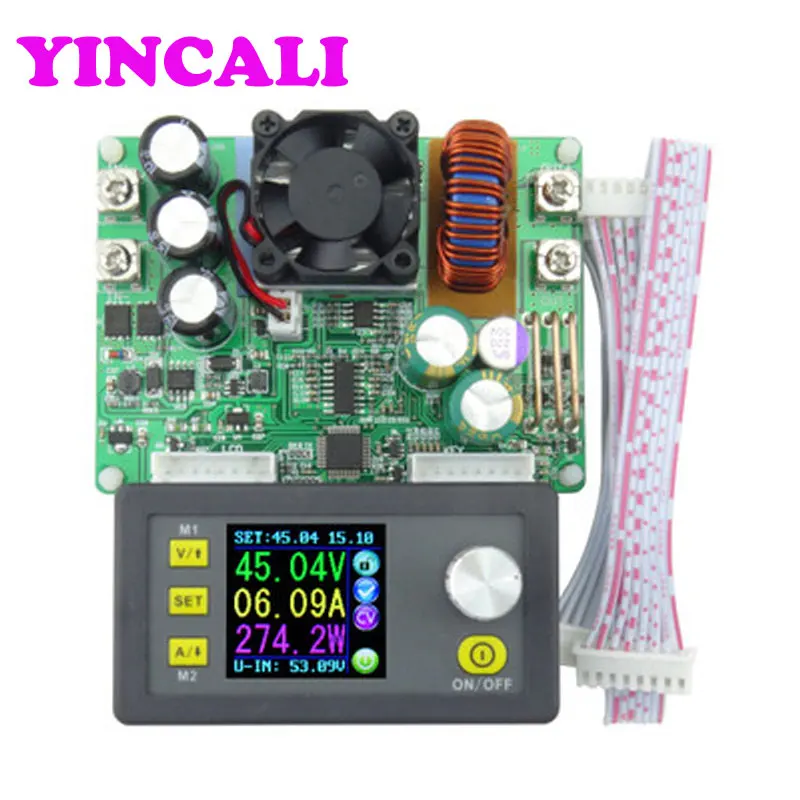 

High Accuracy Constant Voltage DC Current Step-down Power Supply DPS5015 Module Buck Voltage converter Color LCD Voltmeter