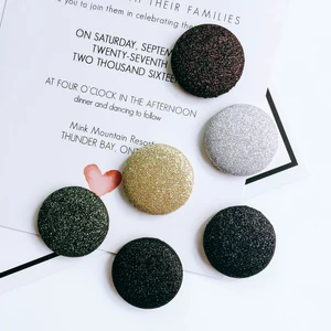 ZEROUP серьги-подвески 6 цветов блестящие круглые серьги аксессуары для рукоделия материал ручной работы 10 шт.