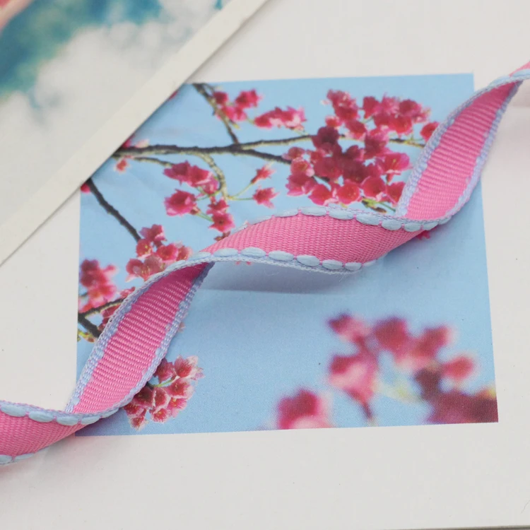 Атласная Лента ручной работы 9 мм двусторонняя скакалка аксессуары для рукоделия