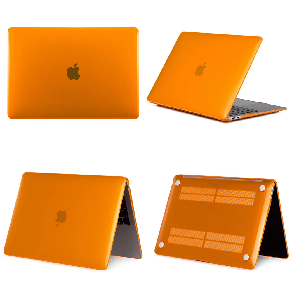 Кристально матовый чехол для ноутбука Macbook Air 11 13 retina 12 Pro 15 для Mac book New Air 13 A1932 чехол+ чехол для клавиатуры