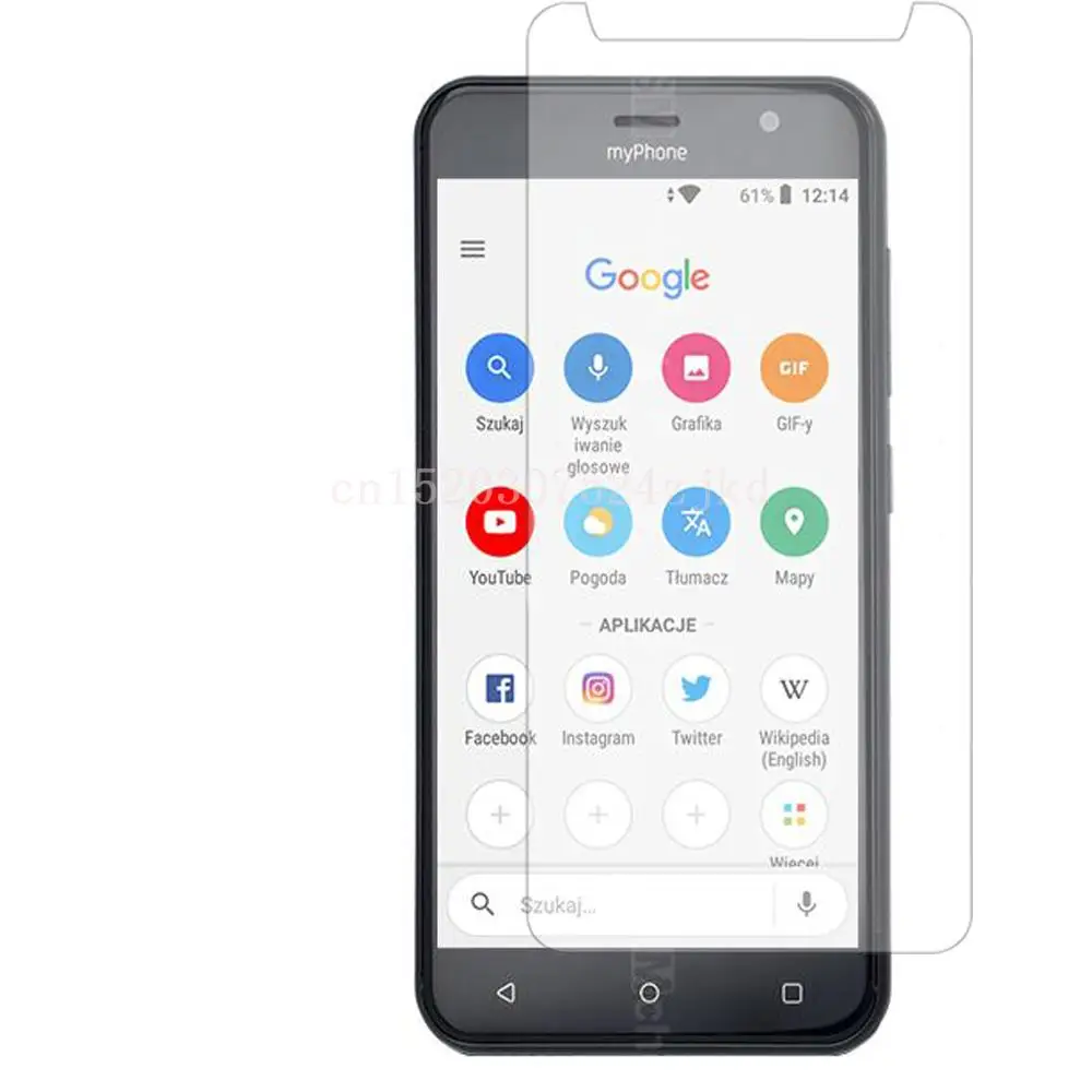 Защитная пленка для экрана телефона Myphone fun 6 LTE смартфонов из закаленного стекла |