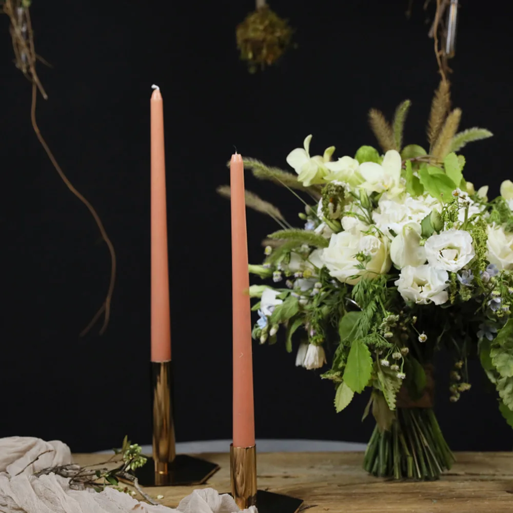 4 Pcs Candles Wedding Decoration Pillar Christmas Candle Birthday Candele Party Halloween Home Decoration Romantic Manual