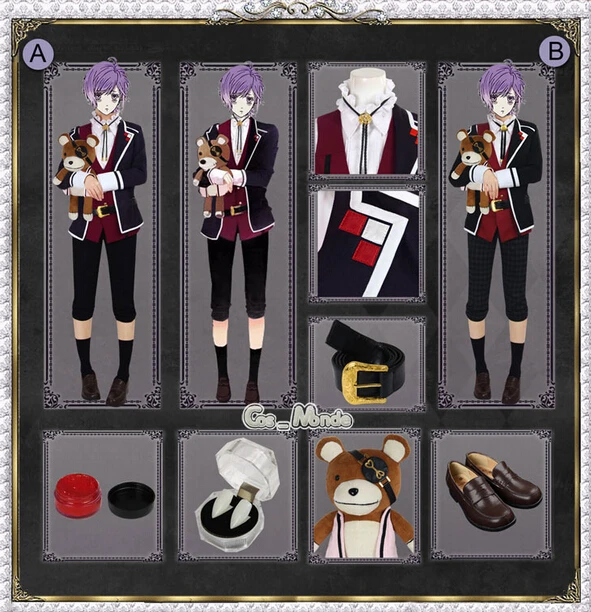 

DIABOLIK LOVERS MORE,BLOOD Sakamaki Kanato cosplay costume