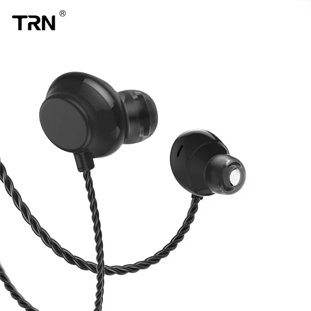 TRN H1 наушники вкладыши динамический привод HIFI DJ монитор бег спортивные ушные