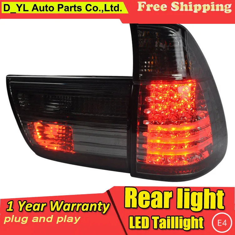

Car Styling Tail Lamp for BMW X5 LED Tail Light 1999-2002 X5 New Altis LED Rear Lamp LED DRL+Brake+Park+Signal Stop Lamp