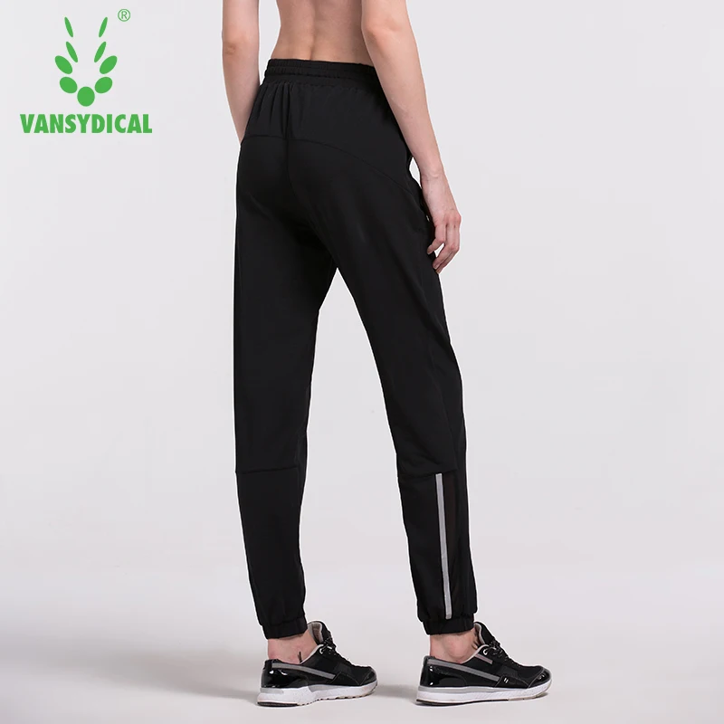 Vansydical спортивные штаны для бега женские спортивные тренировочные брюки для йоги свободные быстросохнущие уличные тренировочные тонкие брюки для бега