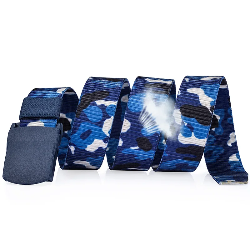 2017 дизайнерские Ремни для Для мужчин Одежда высшего качества камуфляж холст