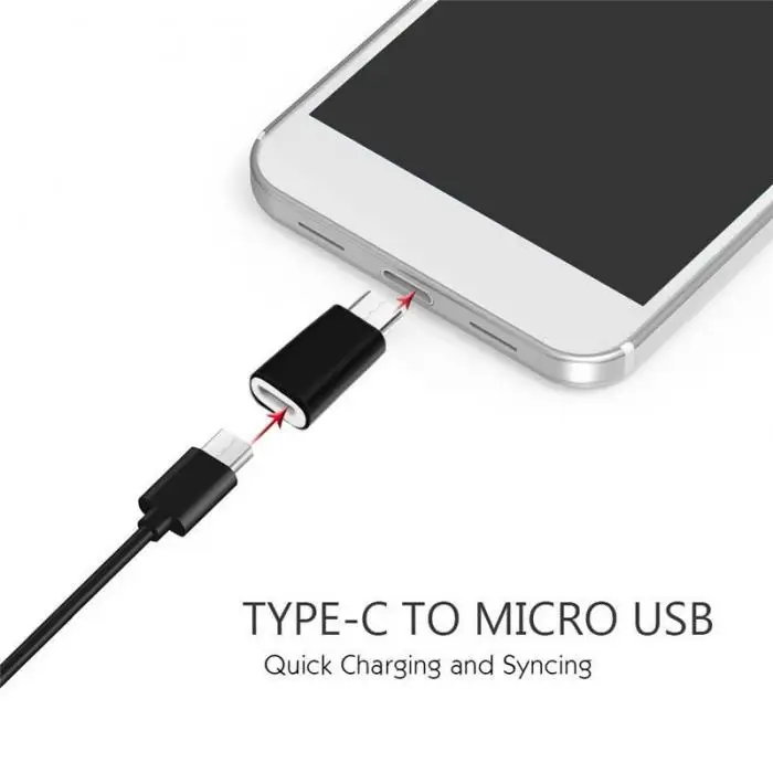 Etmakit 10 шт USB 3,1 USB-C type C Мужской к Micro USB Женский адаптер конвертер NK-Shopping