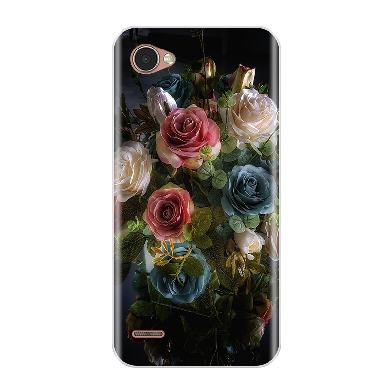 Ультратонкий стильный чехол для телефона LG Q6 a alpha Q6a Q 6 M700 Funda Capa Мягкий силиконовый чехол-кошелек для LG Q6 5," чехол с узором - Цвет: No.24