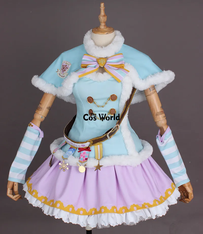 Рождественский хор Love Live Sunshine Kurosawa Рождественская футболка топ платье Униформа