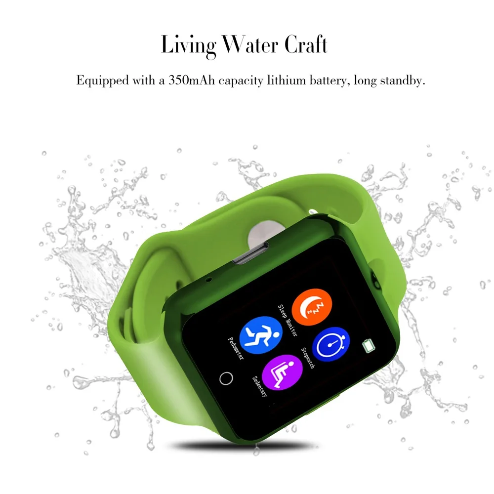 Здоровья Bluetooth Smart наручные часы телефон V88 Smartwatch с GSM SIM карты памяти УФ Тесты