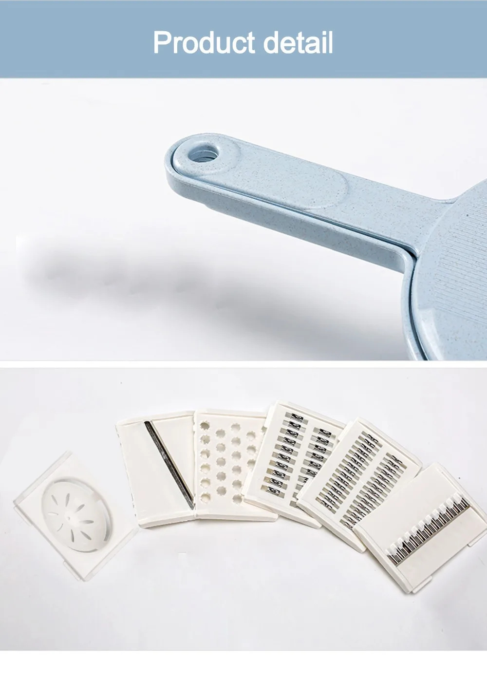 LF89802 овощерезка Spiralizer 10 в 1 многофункциональная легкая пищевая овощерезка, нарезчик, ручная мандолина для сыра, лука, чоппе
