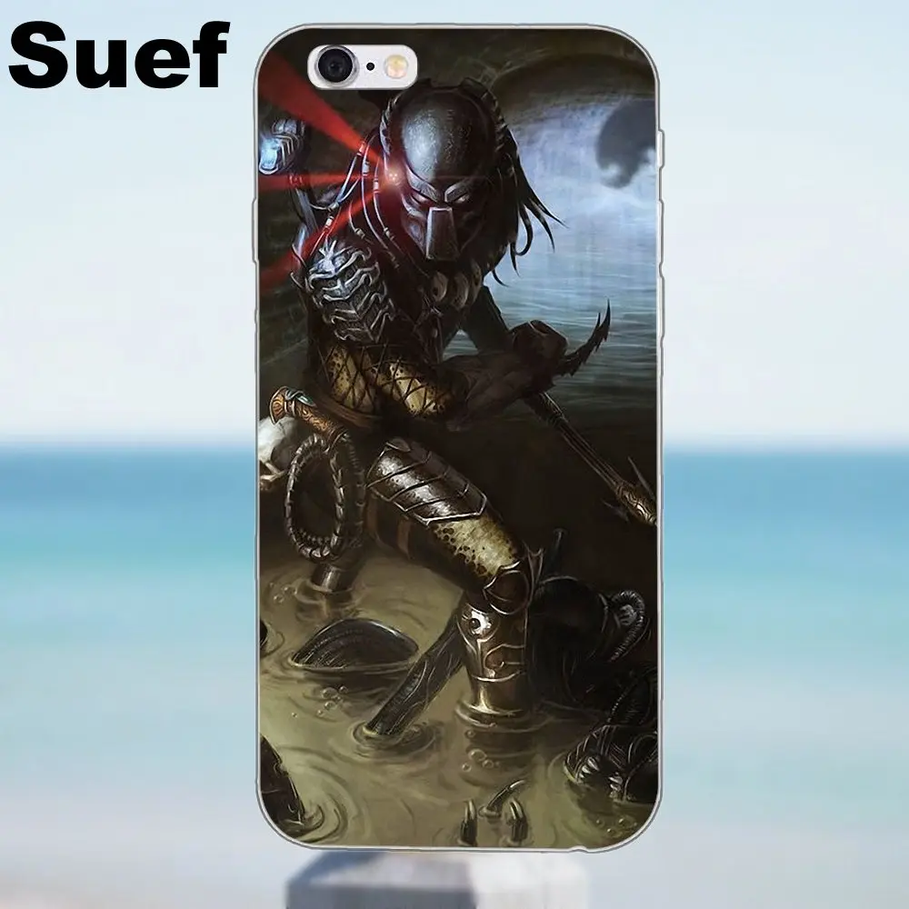 Suef Vs Aliens для iPhone X 4 4S 5 5S 5C SE 6 6S 7 8 Plus Samsung Galaxy J1 J3 J5 J7 A3 A5 2016 2017 TPU защита|for iphone|galaxy j1samsung