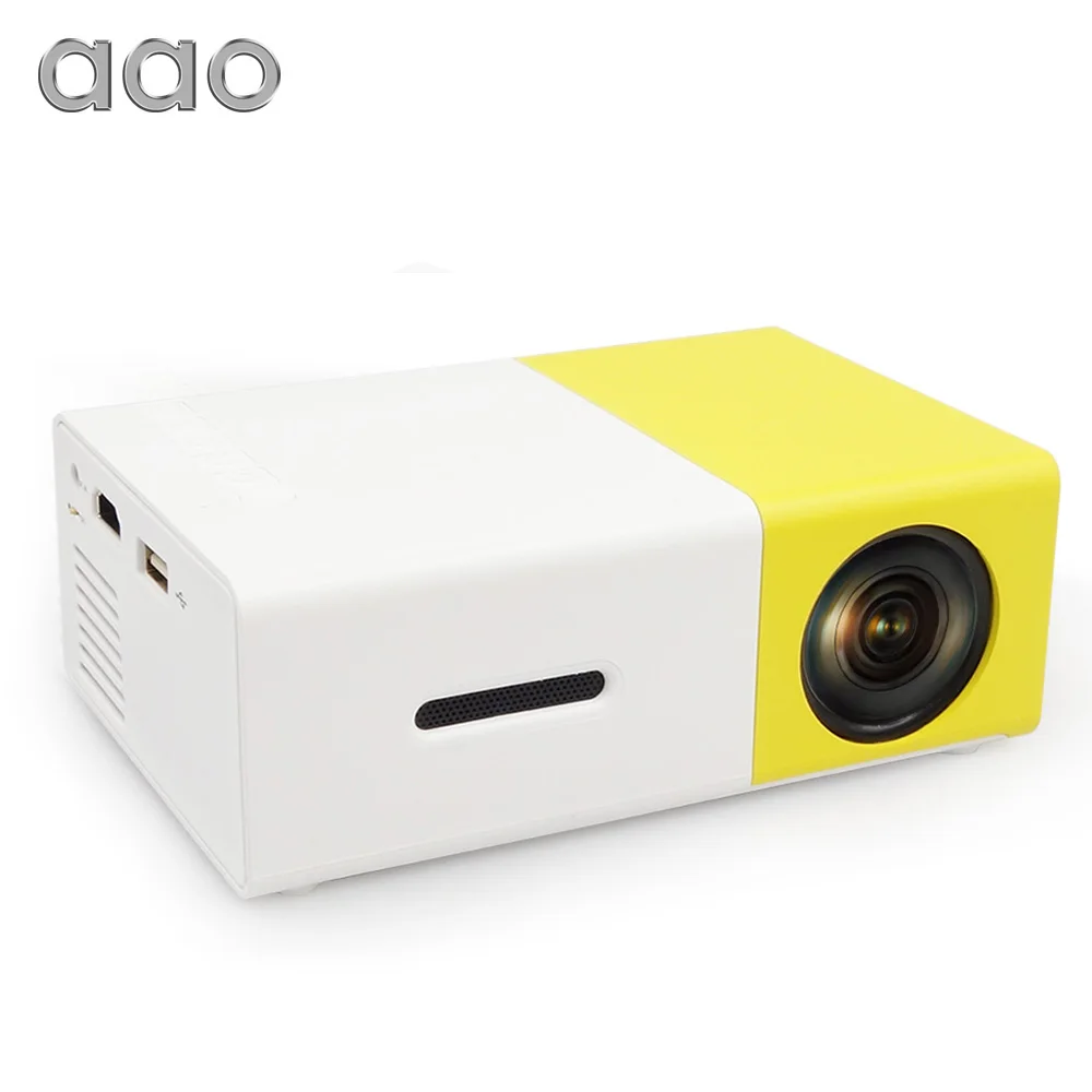 AAO YG300 YG310 мини портативный светодиодный проектор игра для домашнего кинотеатра