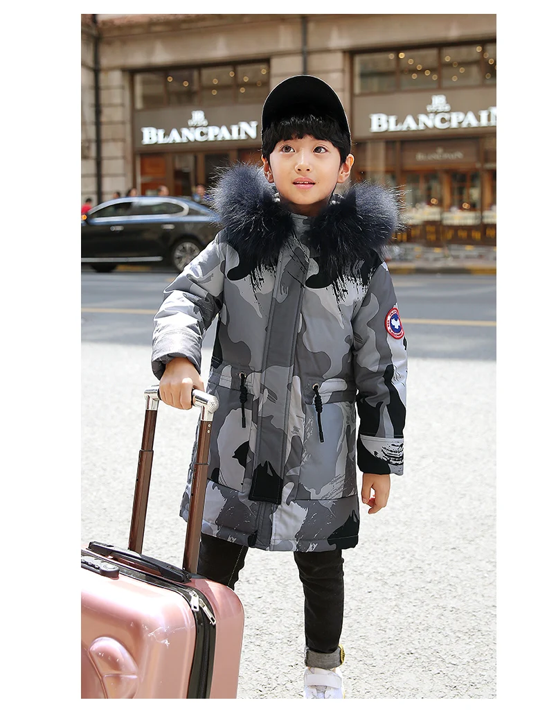 2018 Children Winter Jacket For Boy 5-12 Years Kids Coat Winterjas Jongen Doudoune Garcon Manteau Enfant Hiver |