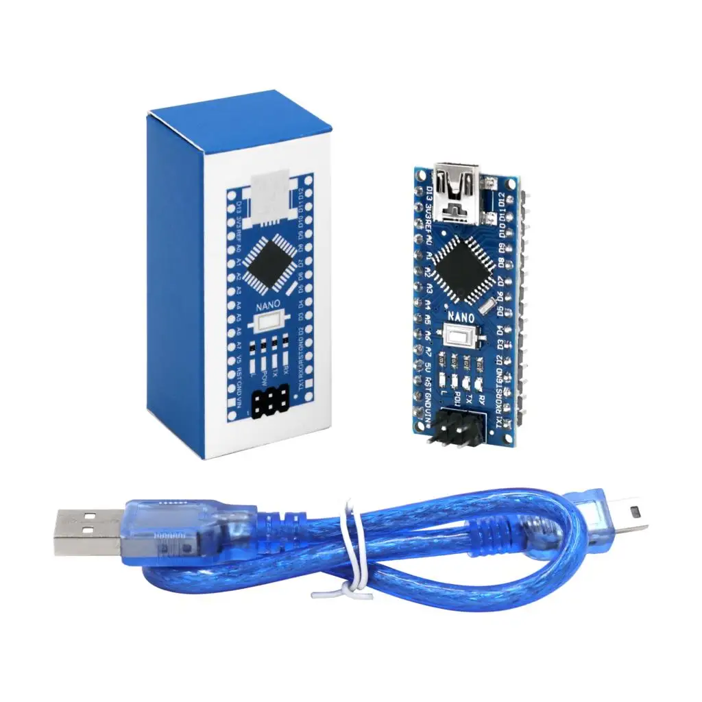 Плата контроллера LAFVIN Nano 3 0 ATmega328P CH340 USB драйвер с кабелем для