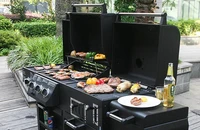 infrared gas grill outside garden barbecue oven thickening infrared grills vertical gas griddles large family villas