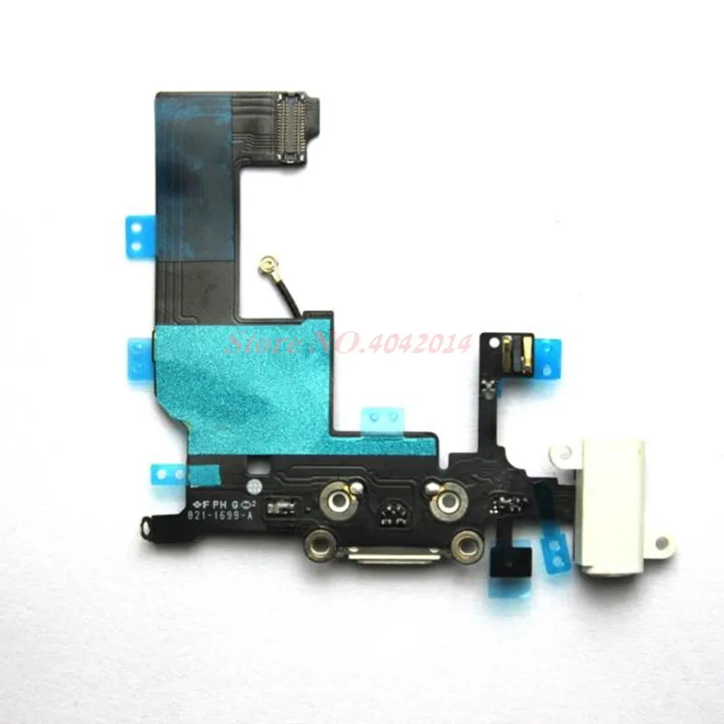 Оригинальный USB порт для зарядки с микрофоном разъем наушников Felx кабель iphone 5 5G 5C