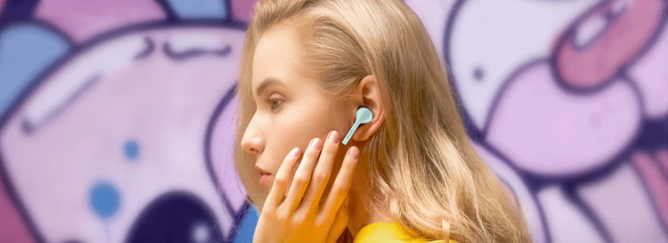 Huawei Honor FlyPods Lite молодежная модель, беспроводные наушники с Bluetooth 4,2, двойной микрофон, шумоподавление, сенсорное управление, гарнитура, Handfree