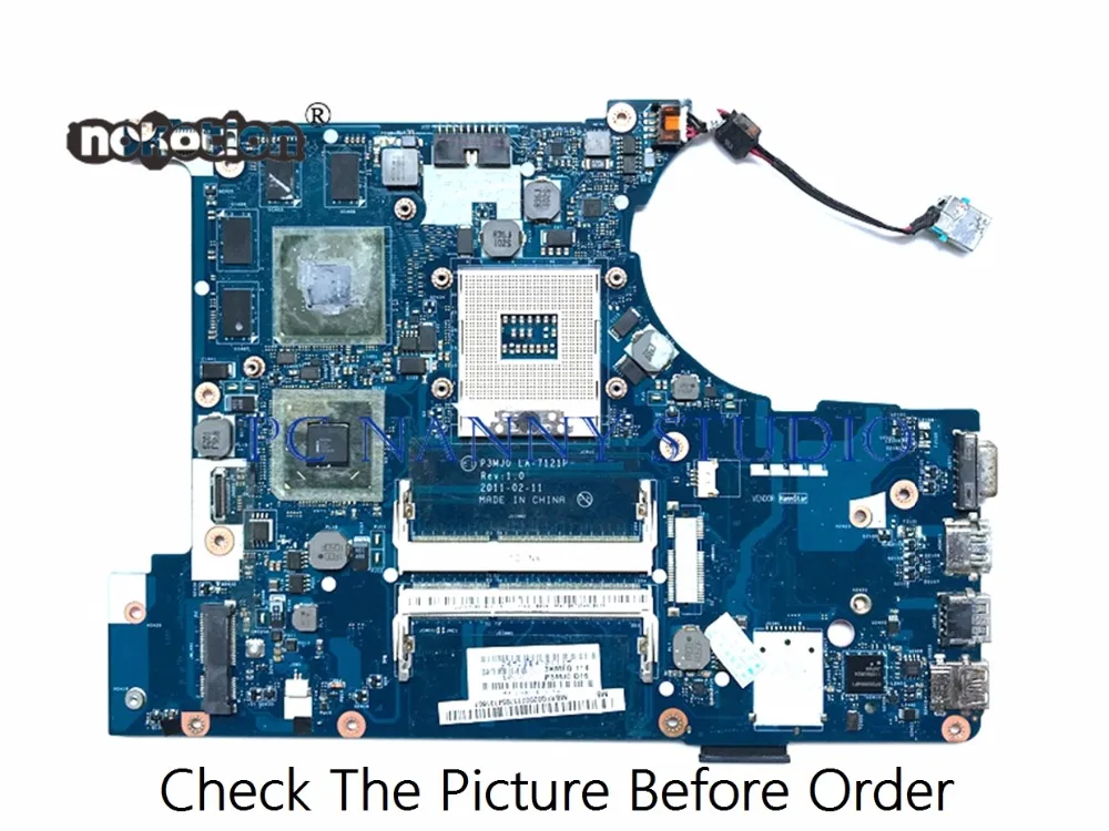 Материнская плата PANANNY для ноутбука Acer 3830 3830TG MBRFQ02002 MB.RFQ02.002 LA 7121P HM65 DDR3 GT540M