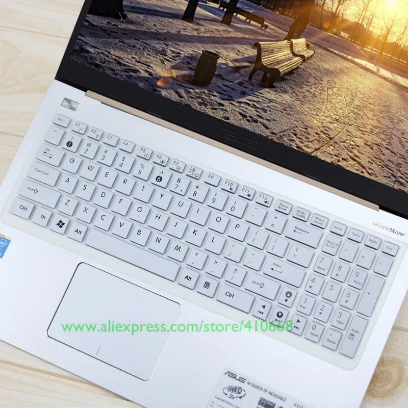 Защитный чехол для клавиатуры ноутбука Asus UX510UX UX560UA UX560UQ GL502VS GL552VX G501VW GL502VM GL552VL W50J 15
