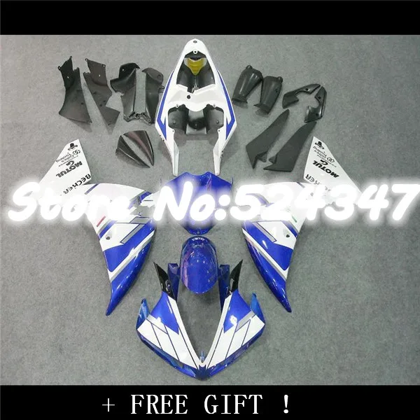 

B Новые подходят обтекатели для YZF R1 2009 2010 2011 YZFR1 синий белый черный 09 10 11 YZF R1 09 10 наборы обтекателей кузова