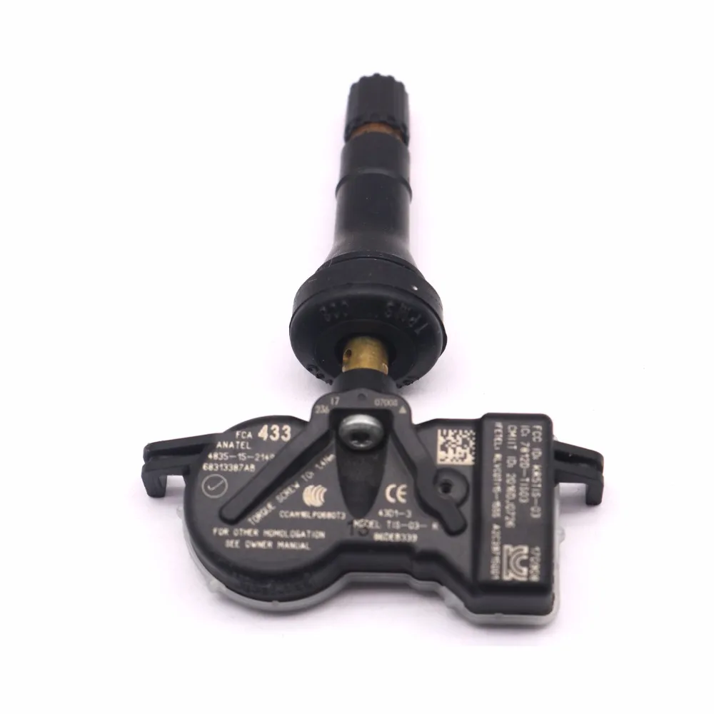 Датчик давления в шинах для 2017-2023 Jeep COMPASS RENEGADE Chrysler PACIFICA TPMS датчики 68313387AB 68105280AF
