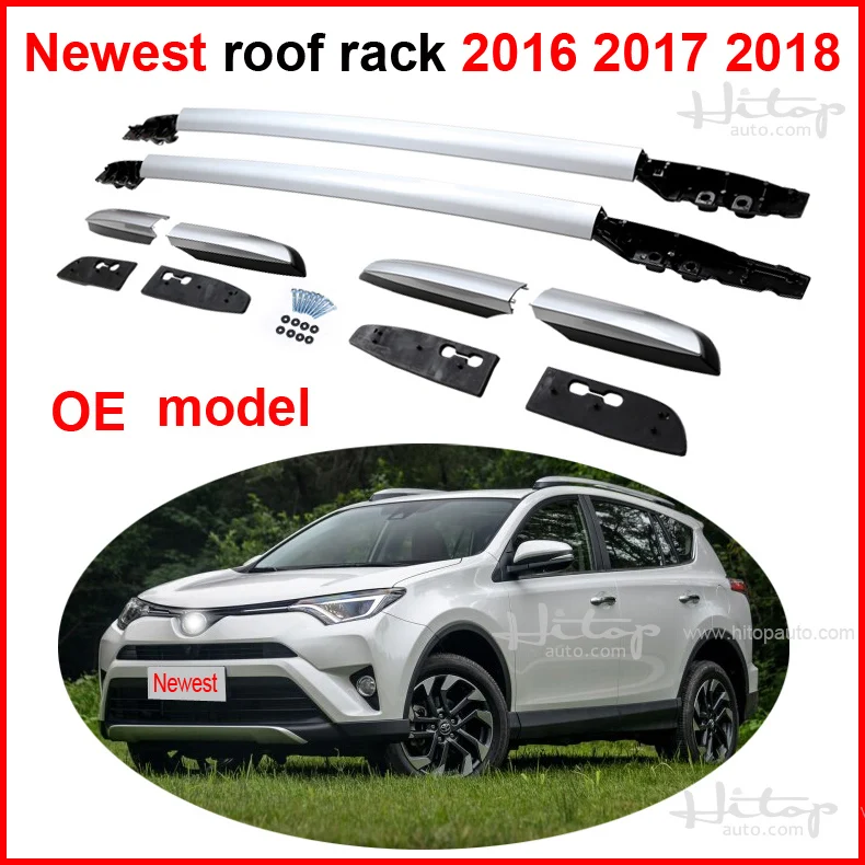 OE багажник на крышу, рейка на крышу для Toyota RAV4, авиационный алюминиевый сплав, старый продавец 5 лет, гарантия качества