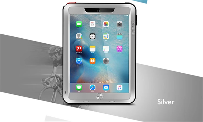 Чехол Love Mei для iPad Air 1 2, Алюминиевый противоударный чехол для iPad Air 2 1, жесткий водонепроницаемый чехол для iPad Air 1 2