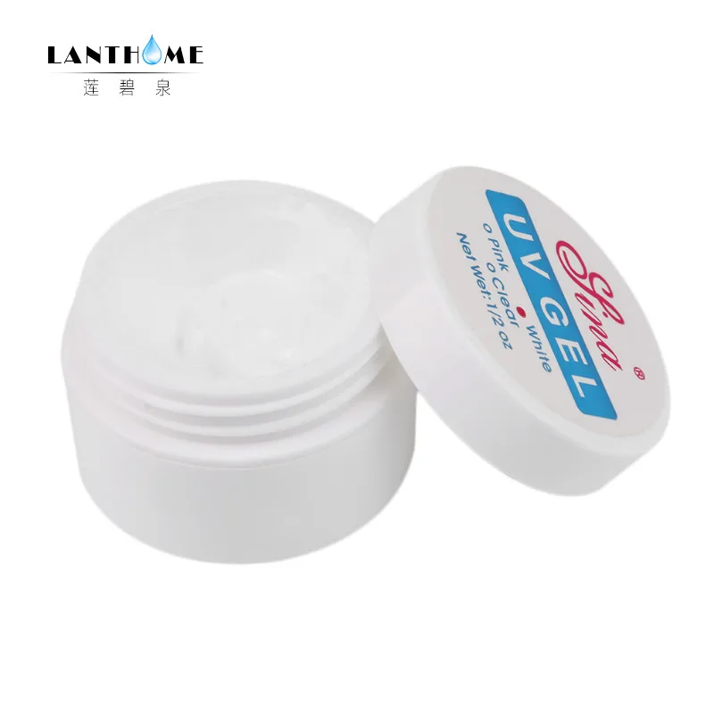 1ПК Ногтевое искусство советы DIY дизайн маникюр 3-х цветовый УФ-гель лак ногти лак клей расширение строитель на.