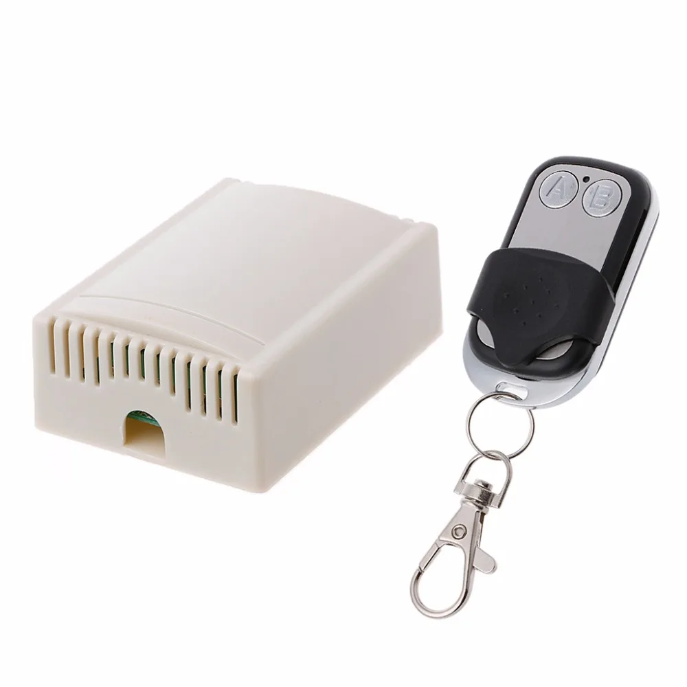 1 комплект новый DC 12V 2CH RF 433MHz беспроводной переключатель релейный модуль