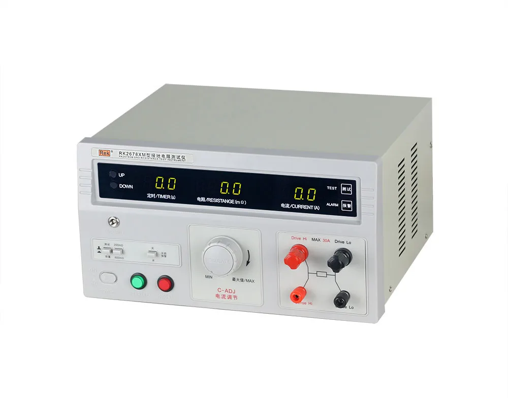 Тестер сопротивления заземления RK2678XM 0 200/600m ohm /5 30A/5 70A|ground resistance tester|resistance testerground |