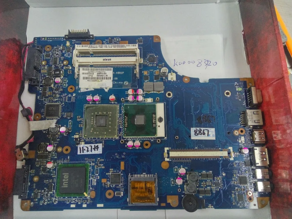 

LA-4981P K000083120 GM45 L500 connect with motherboard full test lap connect board