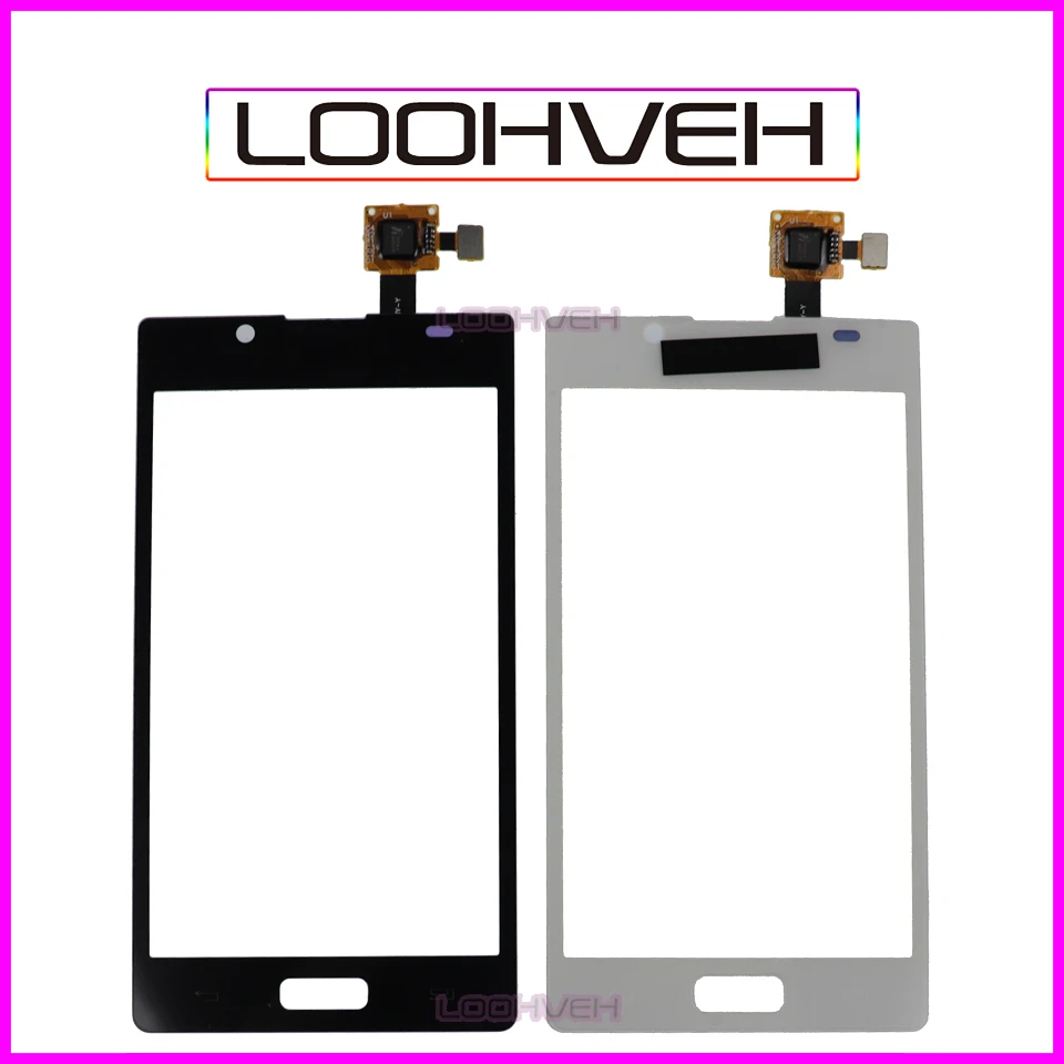 10 шт./лот 4 3 "сенсорный экран для LG Optimus L7 P700 P705 P708 дигитайзер Переднее стекло