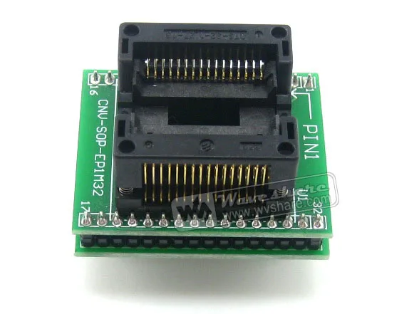 SOP32 до DIP32 (B) SO32 SOIC32 технические параметры адаптер программирования IC тестовое