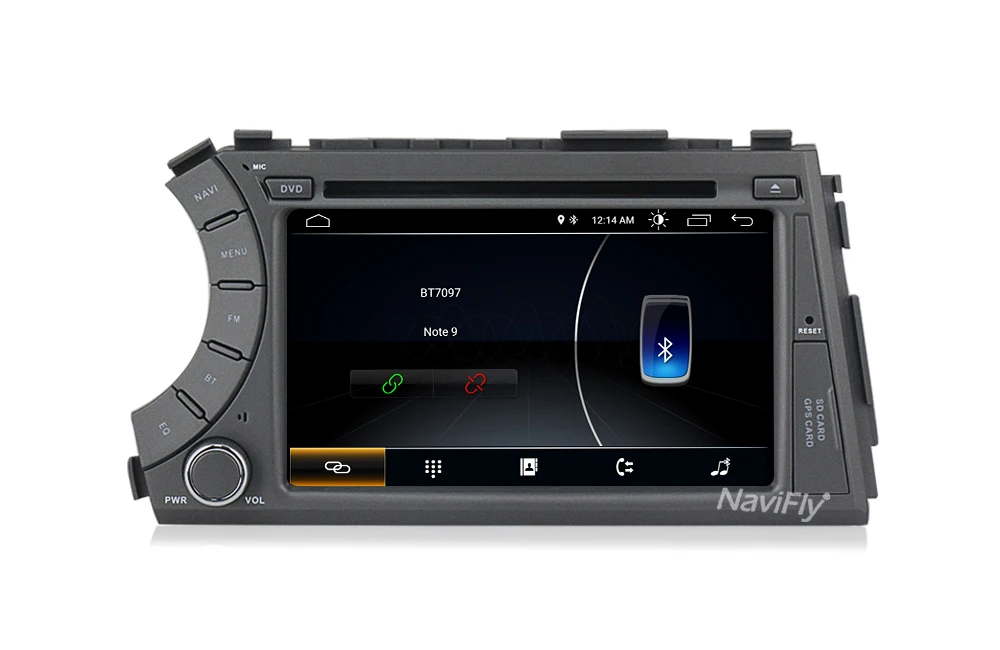 Новинка! 2DIN Android 8,1 четырехъядерный автомобильный dvd gps навигатор для ssangyong Kyron Actyon радио стерео dvd плеер RDS BT wifi карта
