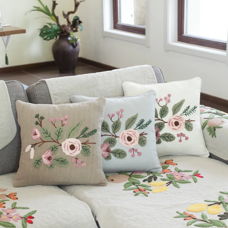 Обувь ручной работы с вышивкой декоративные наволочки для подушек смешивание