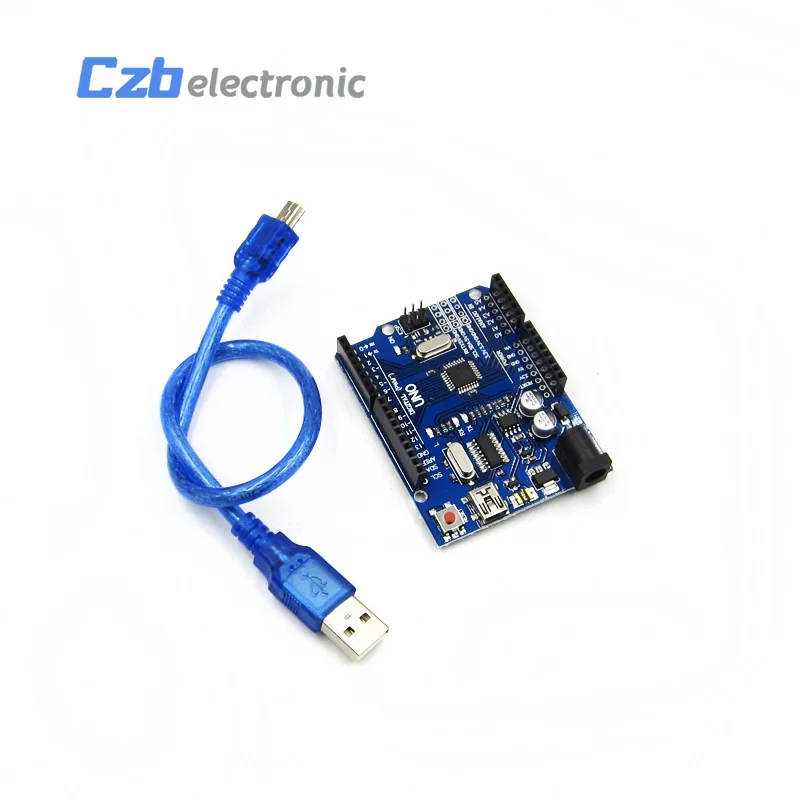 Один комплект новый UNO R3 CH340G MEGA328P для Arduino ATMEGA328P AU Совместимость CH340 заменить Atmega16U2