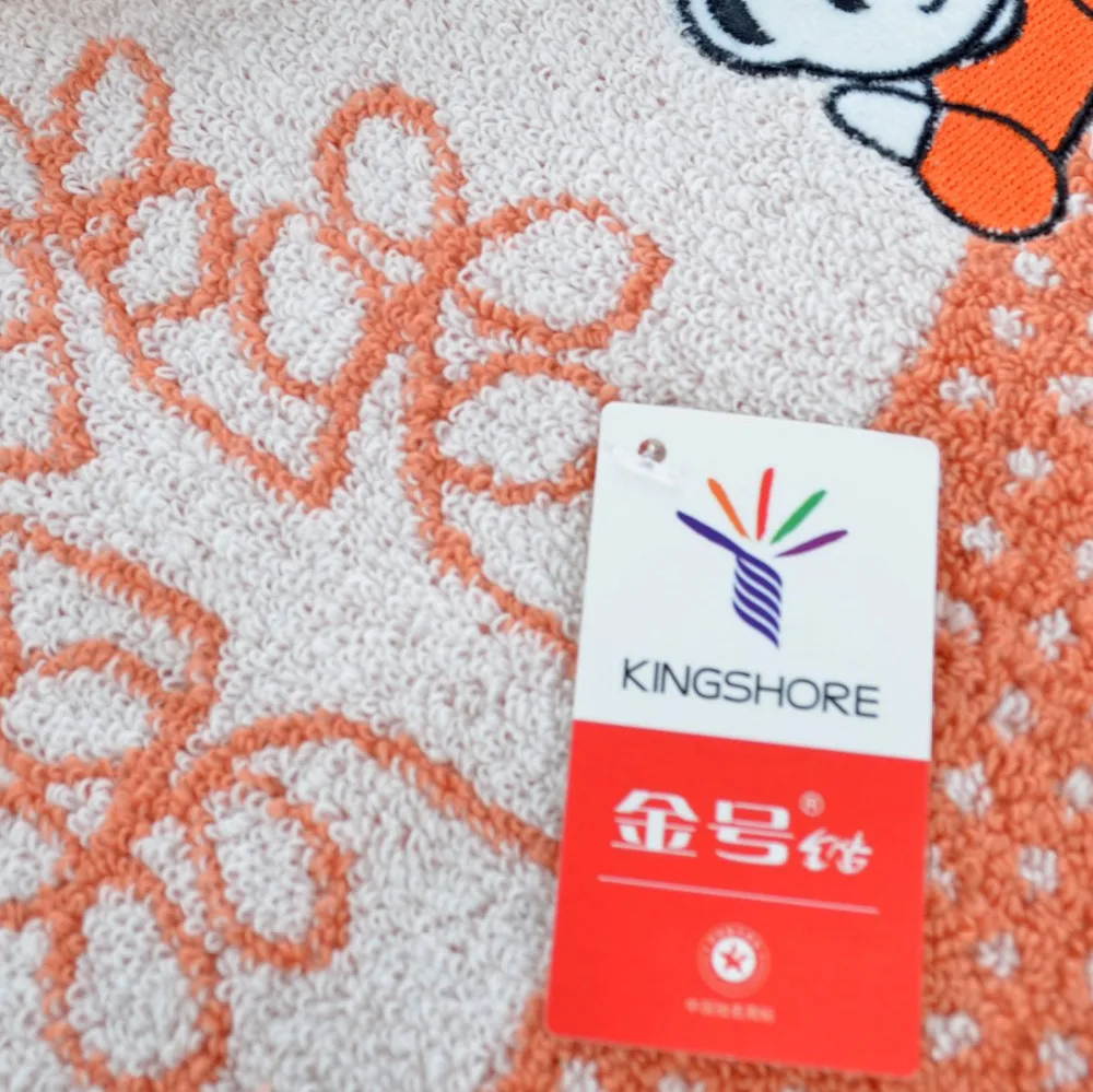 100% Хлопковое полотенце мультяшный медведь раскрученное квадратное маленькое