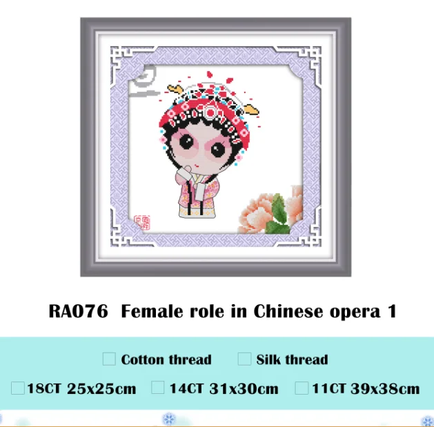 Niche cross stitch kit aida 14ct 11ct count printed canvas stitches embroidery DIY handmade needlework | Дом и сад