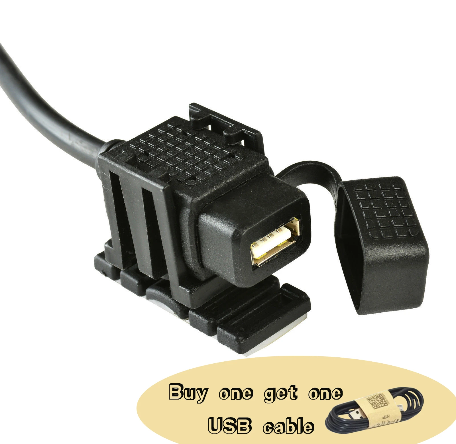 12v мотоцикл водонепроницаемый USB зарядное устройство розетка адаптер