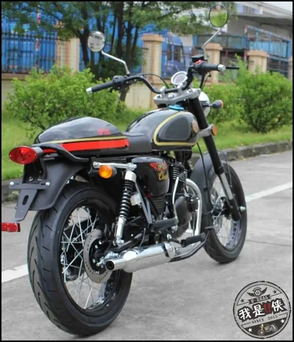 MOTOCYCLE SEATS COVER SET BOTTOM BRAKET CAFE RACER CUSHION VINTAGE WHITE |