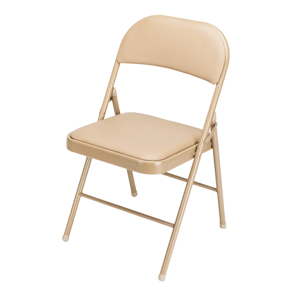 4 шт. элегантные складные железные и пвх стулья для конференций выставок цвета