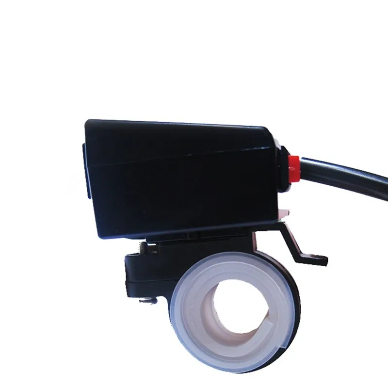 12 в гнездо мотоцикла скутер USB зарядное устройство светодиодный цифровой дисплей Вольтметр Выключатель питания двойной USB автомобильный прикуриватель