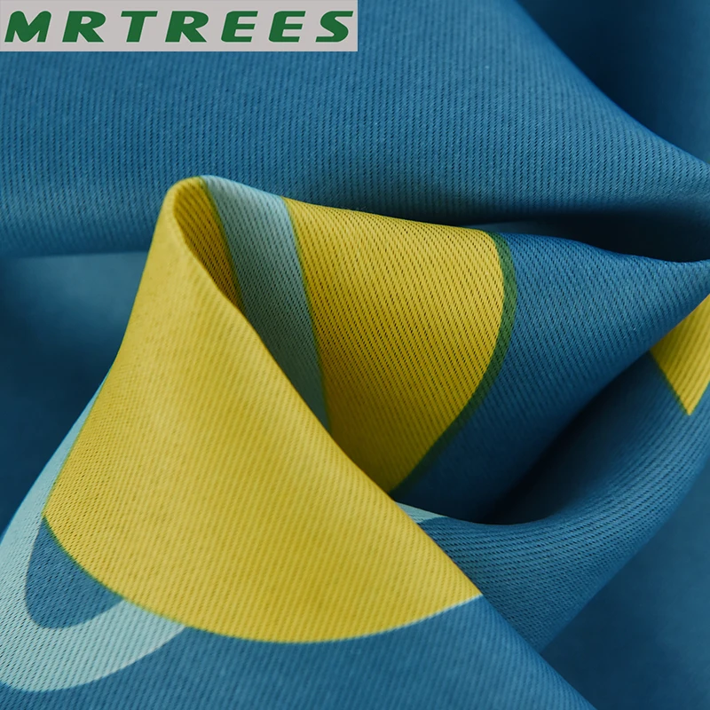 Затемняющие шторы MRTREES из тюля с мультяшным принтом звезд для детей мальчиков
