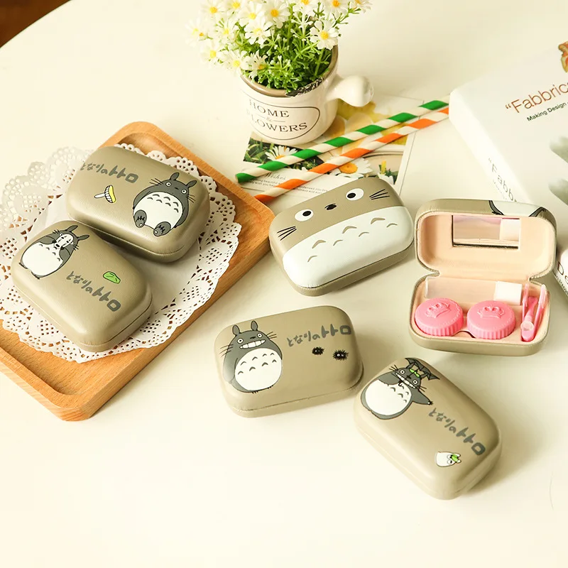 1 шт. милый чехол для контактных линз с животными товары личной гигиены модные