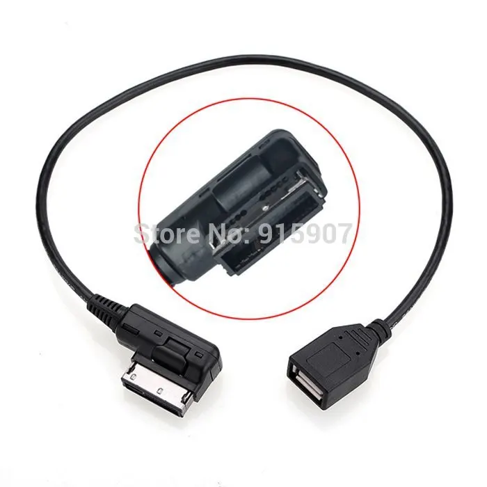 Xiwai Media In AMI MDI USB AUX Flash Drive Adapter Cable For Car VW AUDI 2014 A4 A6 Q5 Q7 | Электроника