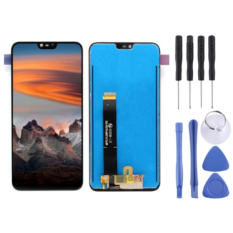 Высококачественный ЖК-экран и дигитайзер в сборе для Nokia X6 (2018) TA-1099 / 6 1 Plus |